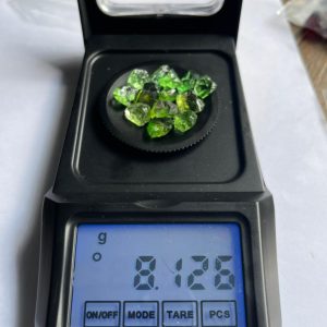 Green Garnet Faceted Parcel, 8.1ct