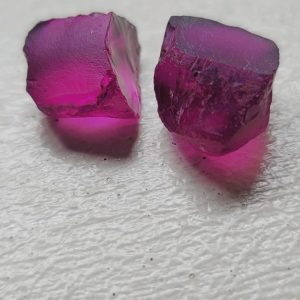 Rubellite Rough Pair
