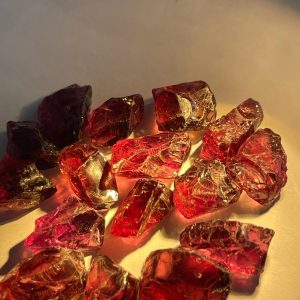 Red-Orange Garnet Rough Parcel