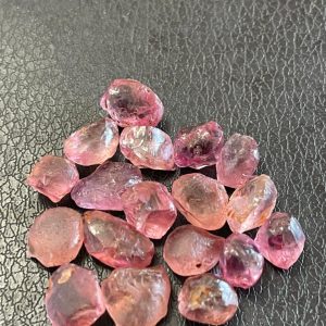 Pink Tourmaline Rough Lot