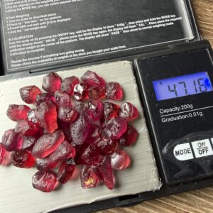 Tanga rose garnets